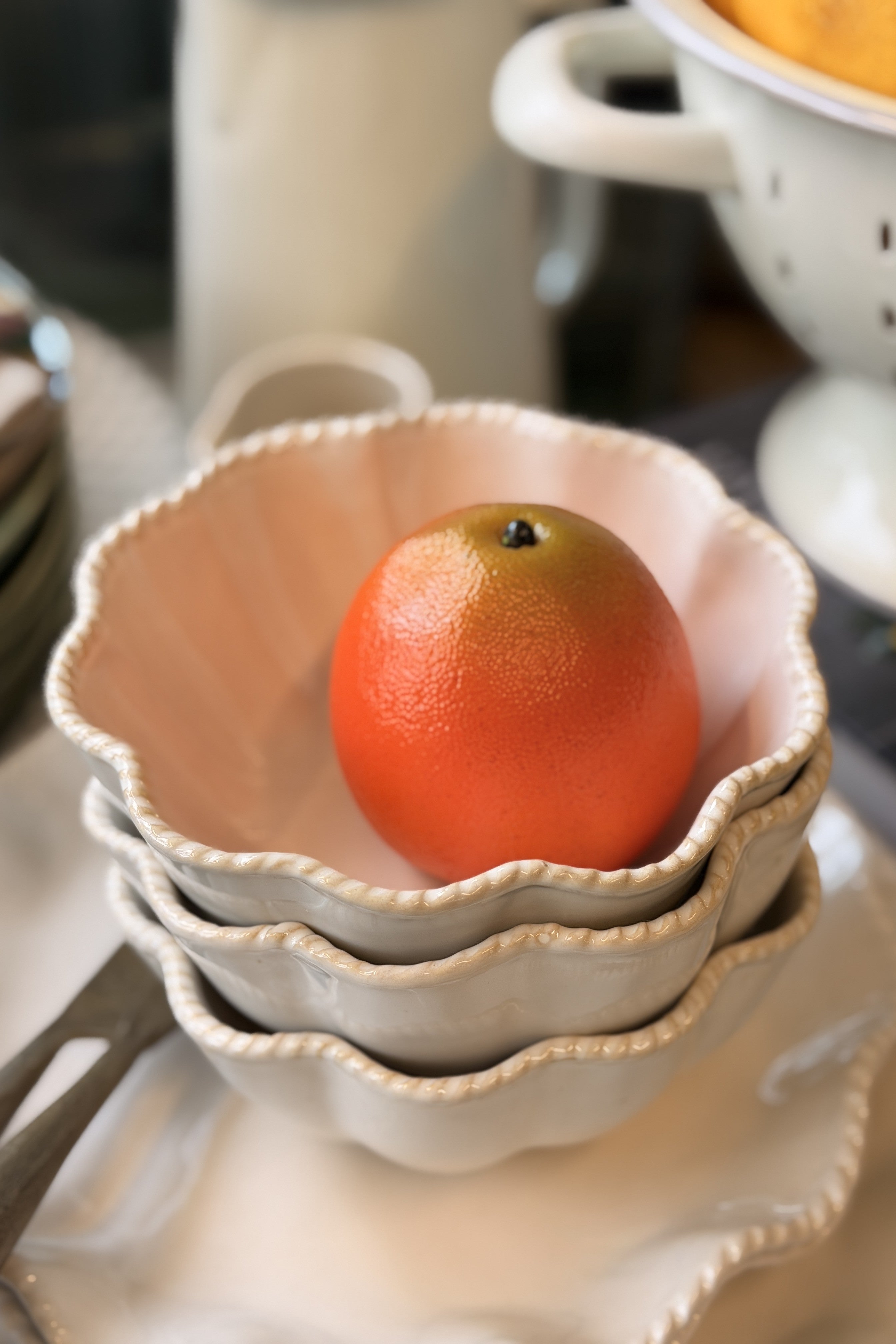 Orange - Faux - Magpie Style