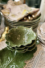 Leaf Bowl Forest Glaze