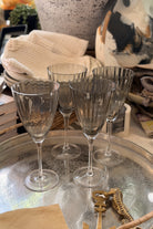 Smokey Wine Glass Set/4 - Magpie Style