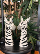 Zebra Vase - Magpie Style