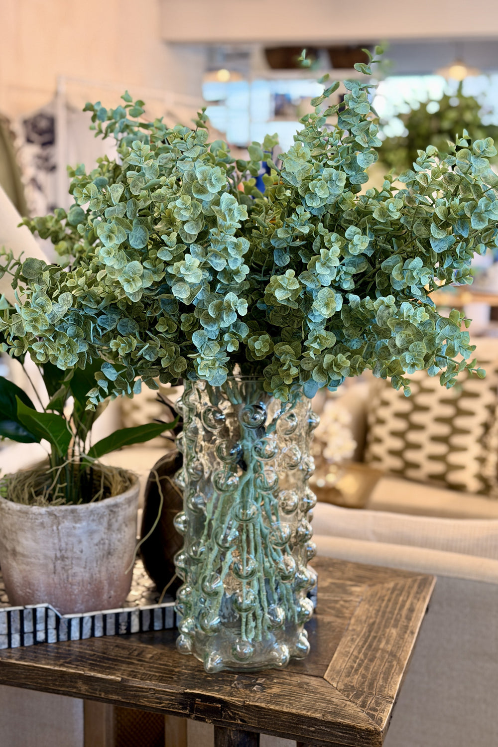 Sage Bubble Vase - Large