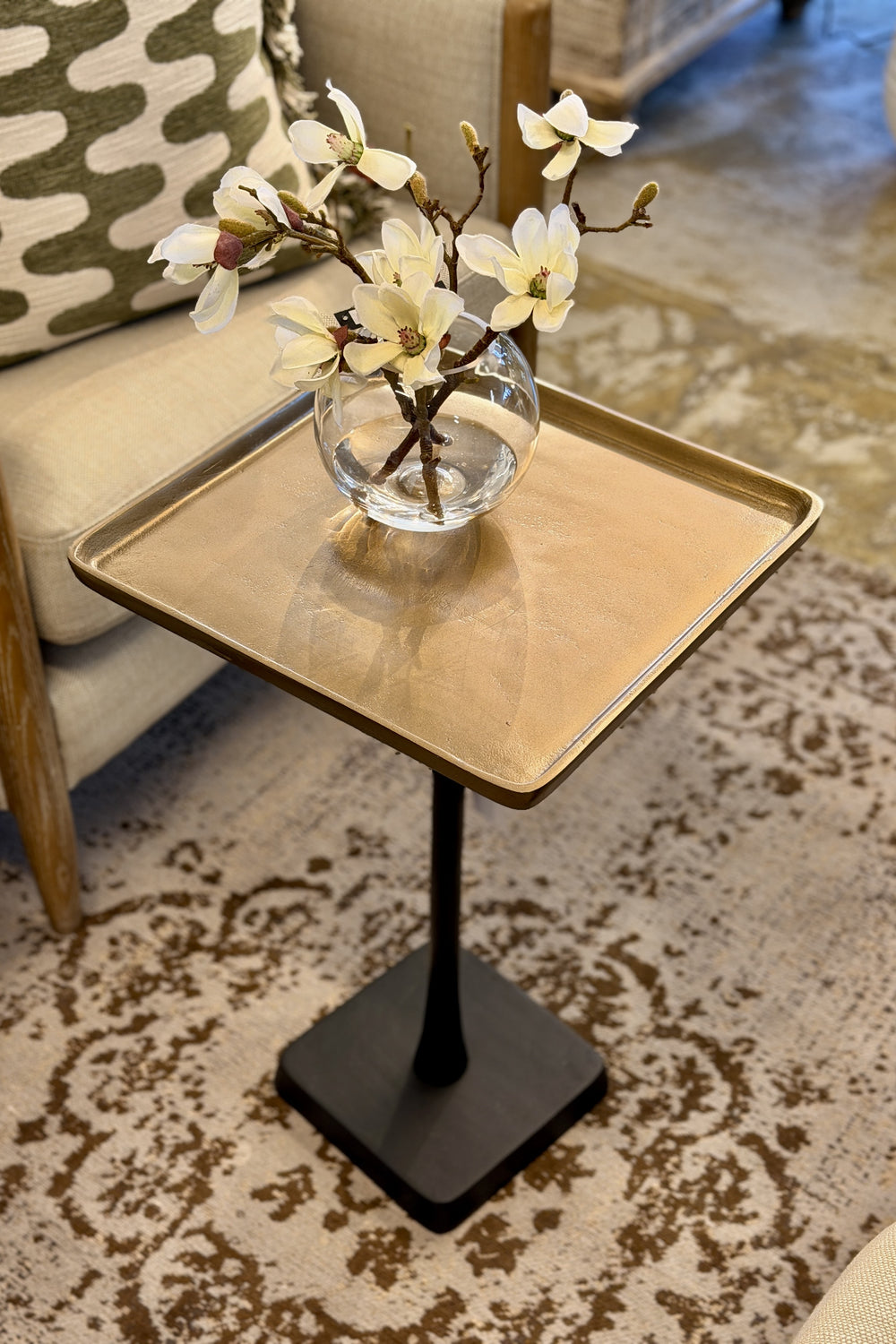 Square Pedestal Table