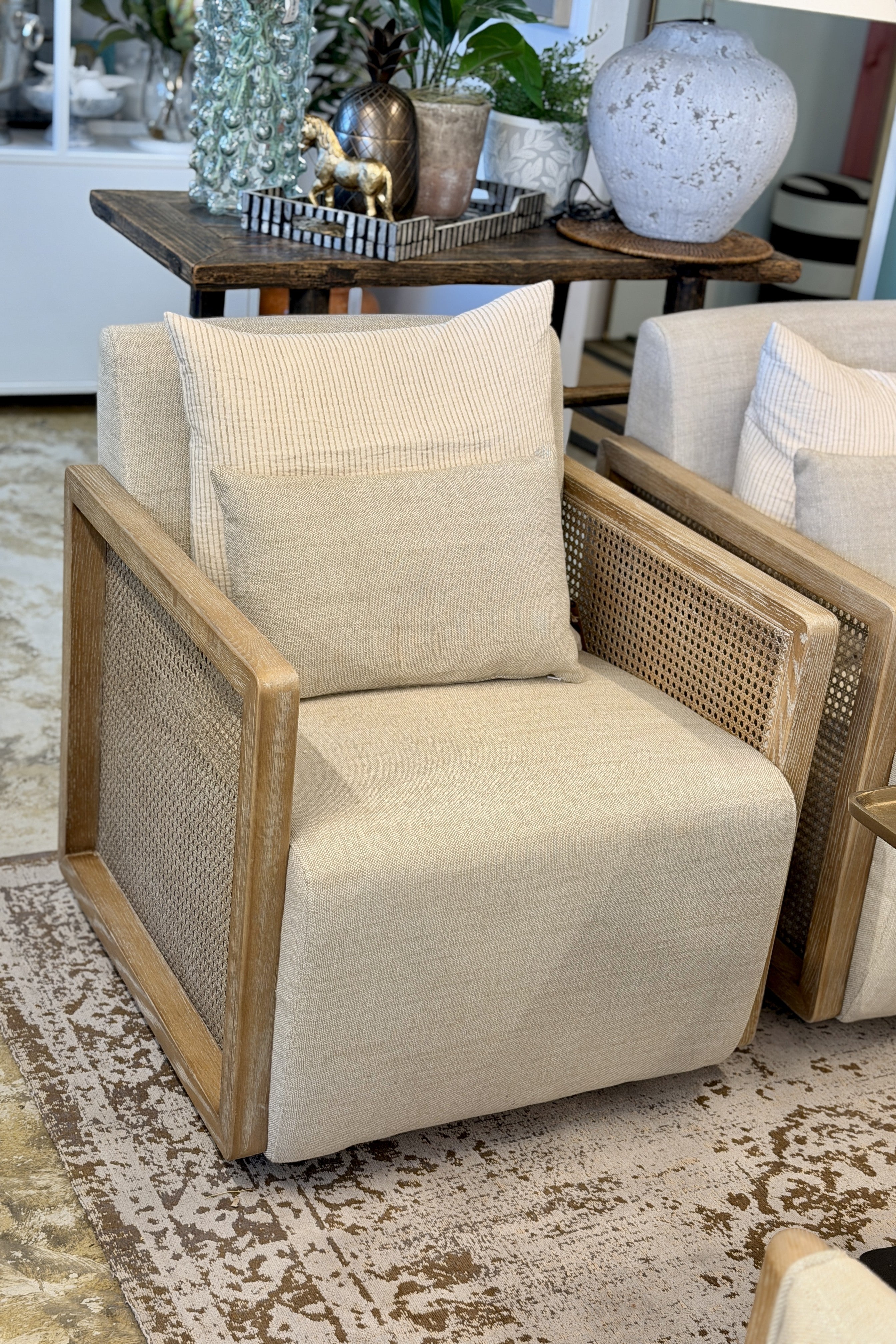 Jetson Swivel Armchair - Magpie Style