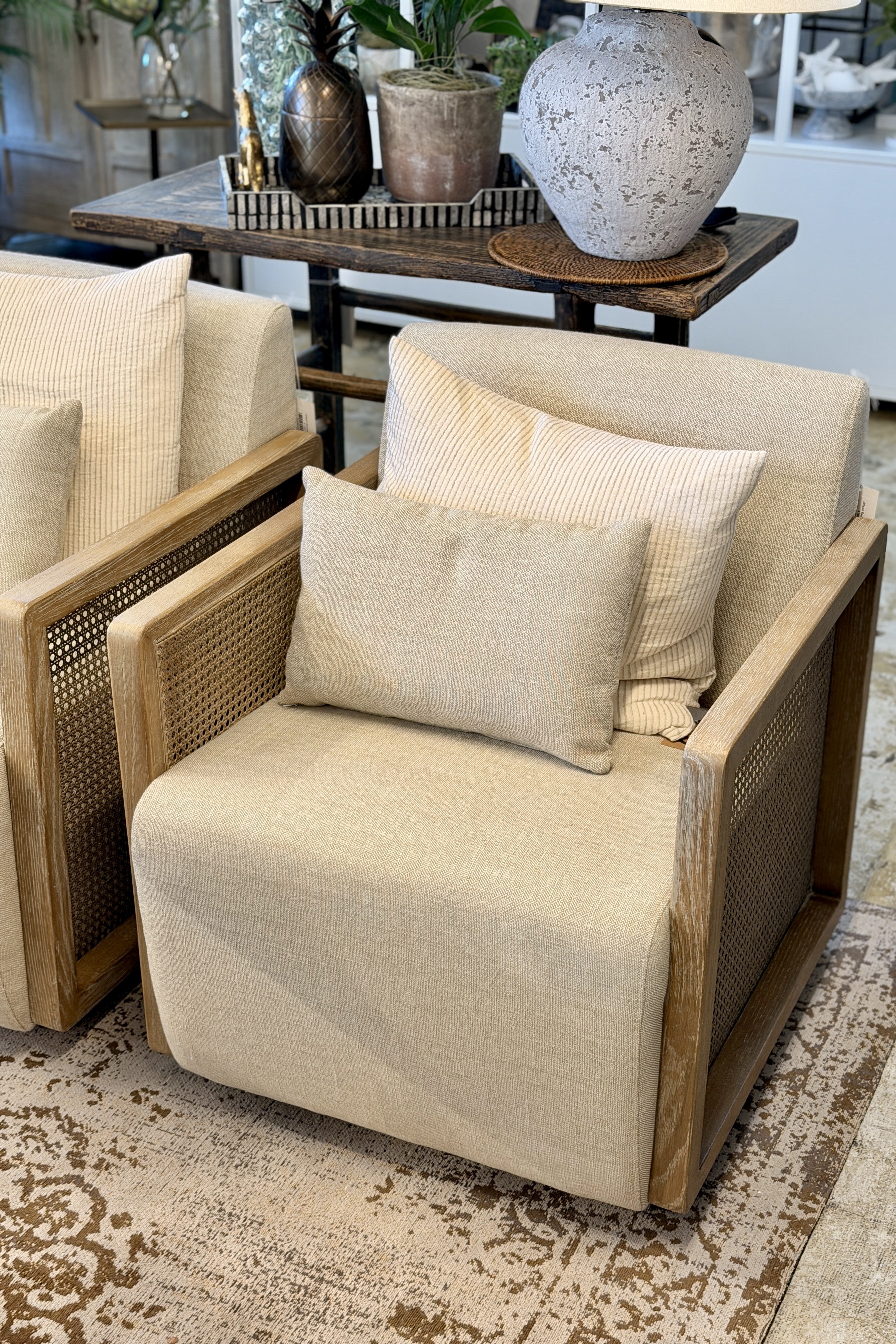 Jetson Swivel Armchair - Magpie Style