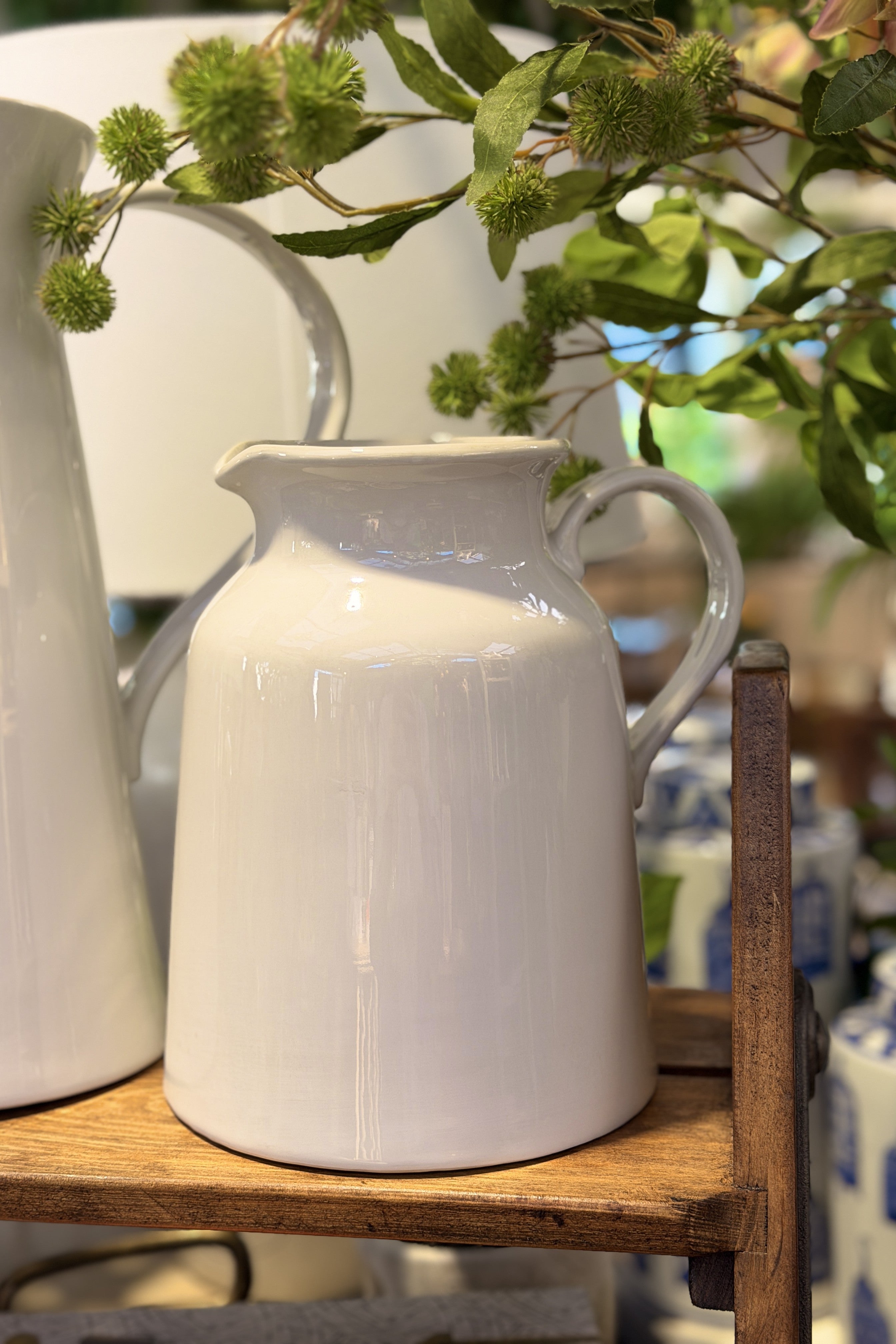 Ivory Classic Ceramic Jug - Magpie Style