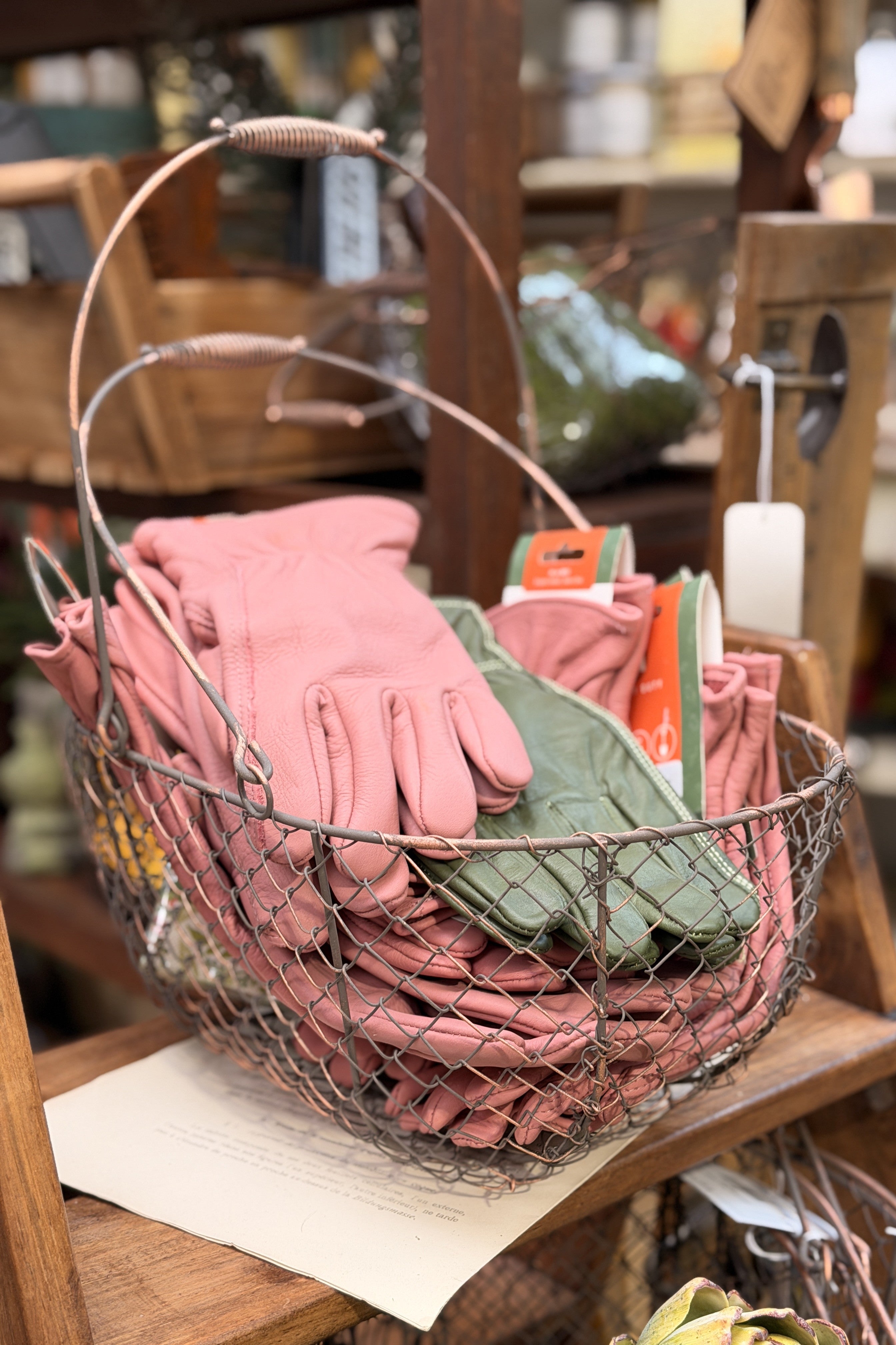 Round Wire Basket - Medium - Magpie Style