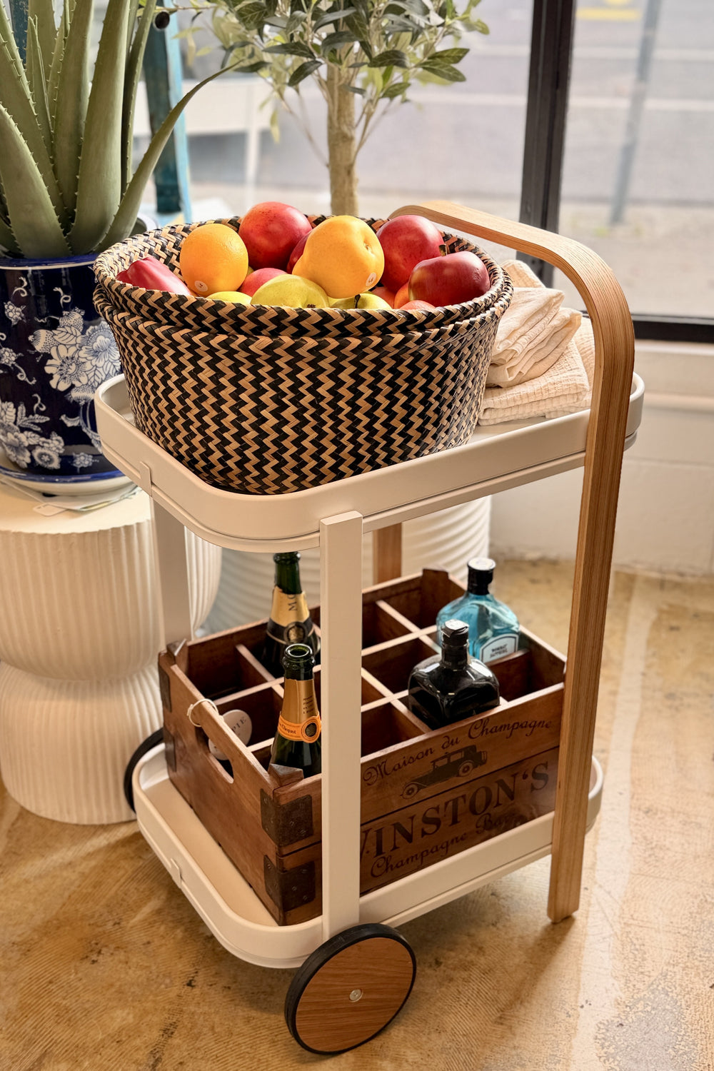 Arc Bar Cart