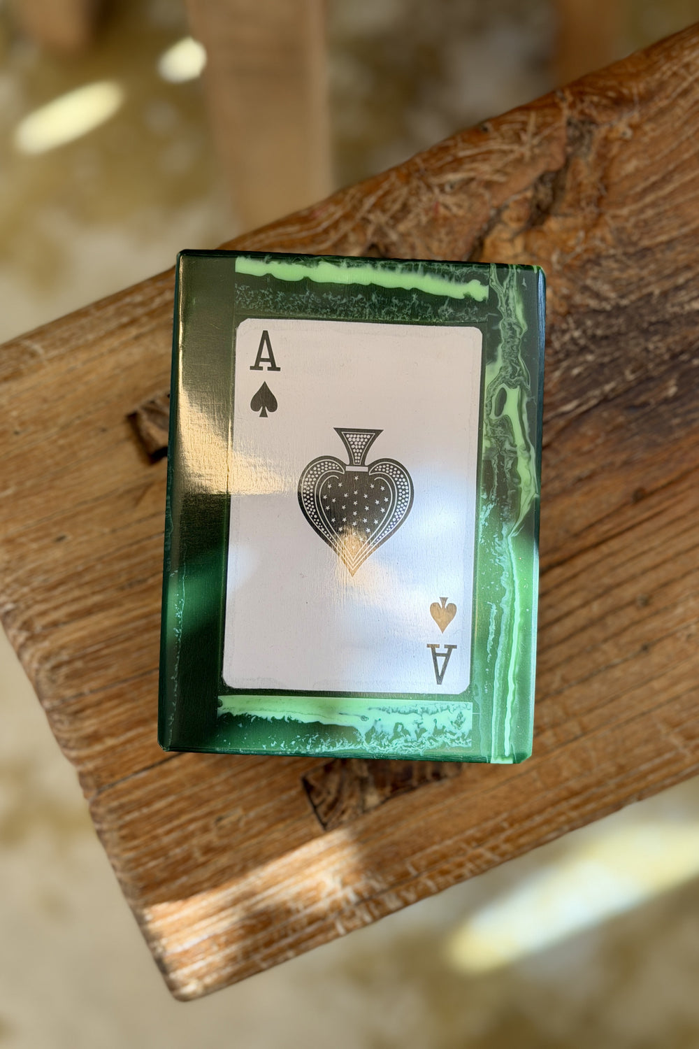 Verde Royale Playing Card Box