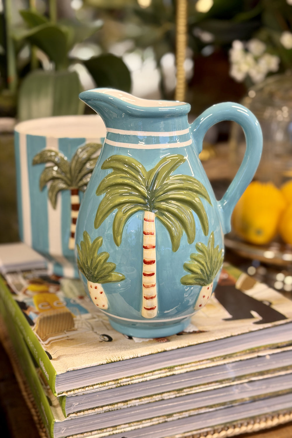 Palm Beach Ceramic Jug