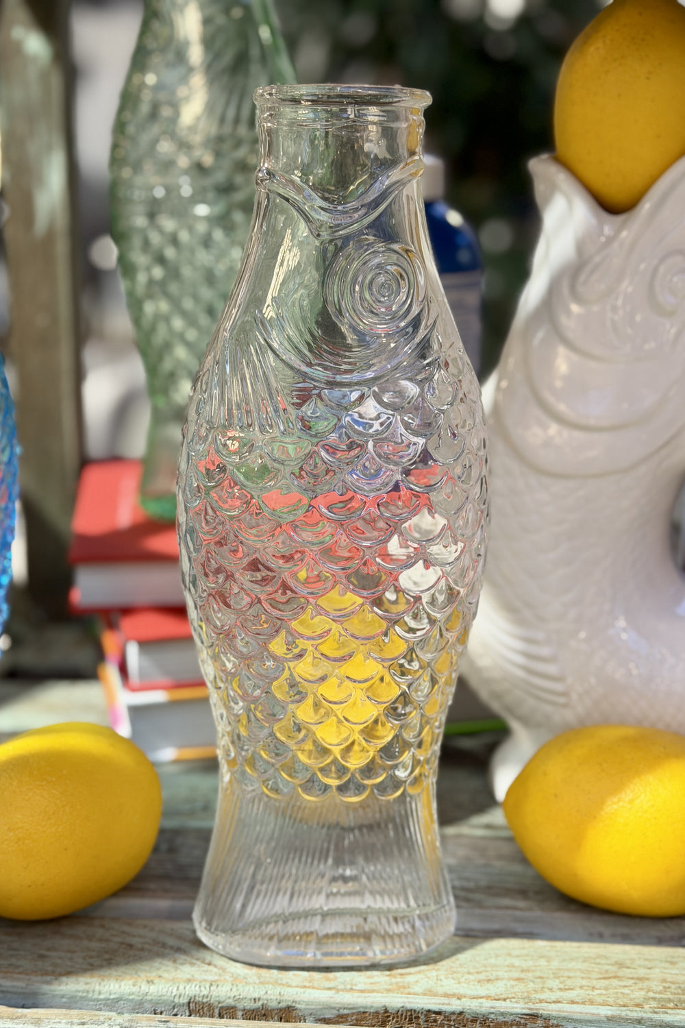 Fish & Fish Carafe - Transparent