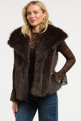 URBAN LUXURY Fury Vest - Chocolate