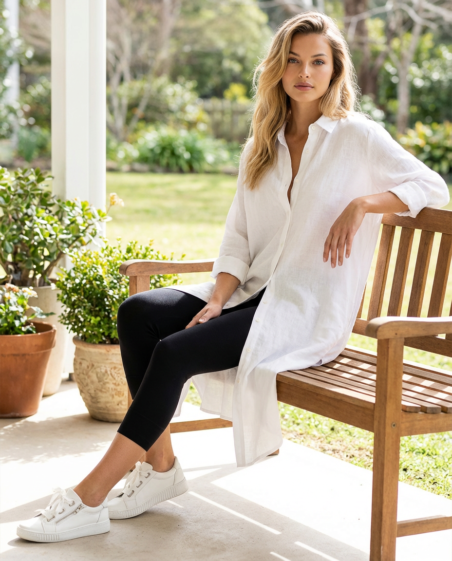 PAULA RYAN Capri Legging - Black Ecovero - Paula Ryan