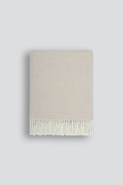 Mosman Merino Wool Throw - Oyster