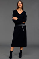 LAUREN VIDAL Joane Dress - Noir - Magpie Style