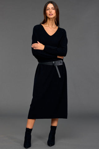 LAUREN VIDAL Joane Dress - Noir