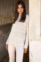 LAUREN VIDAL Dean Jeans - Crème - Magpie Style