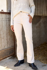 LAUREN VIDAL Dean Jeans - Crème