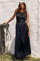 LAUREN VIDAL Romy Dress - Noir - Magpie Style