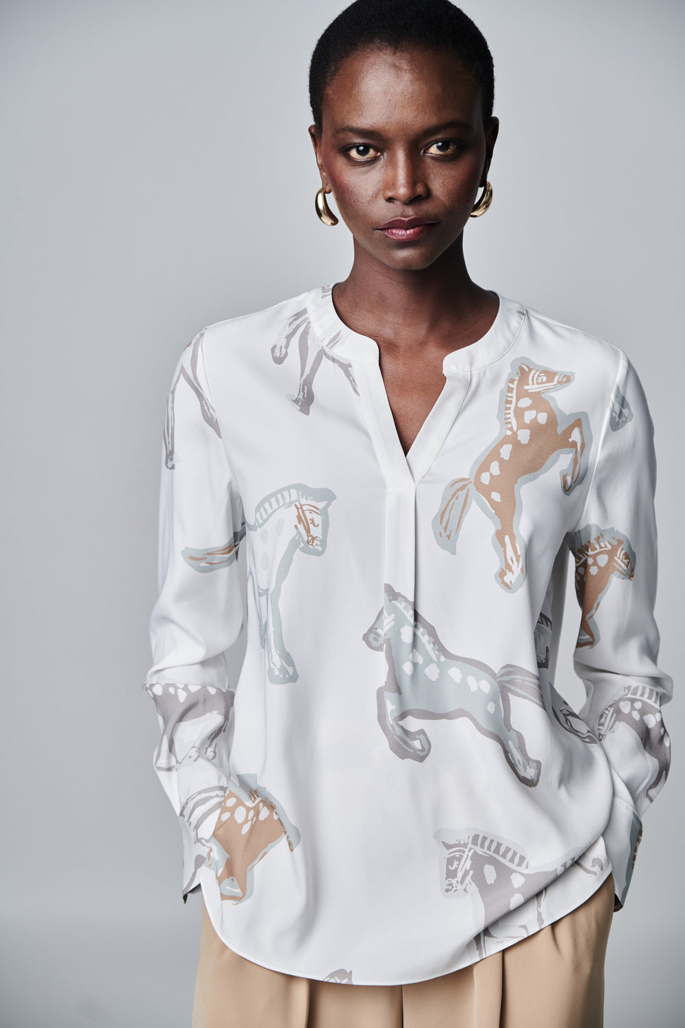 HERZENS Blouse - Starlight Multi