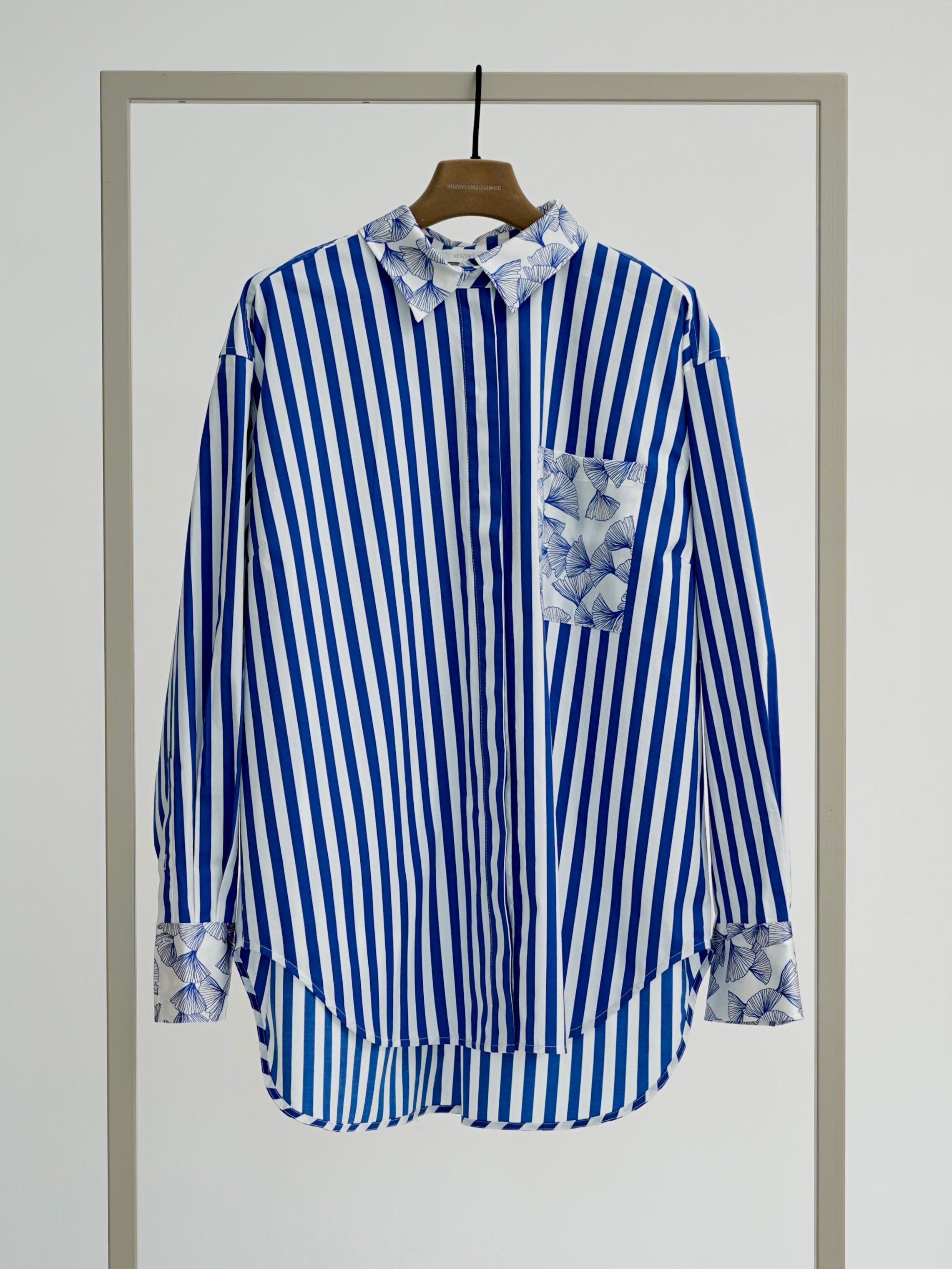 HERZEN'S ANGELEGENHEIT Collared Shirt - Captain Superwhite - Magpie Style