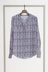 HERZENS Inkwell Blouse - Blue