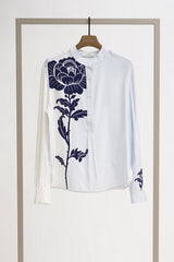 HERZEN'S Marina Marino Blouse - Superwhite