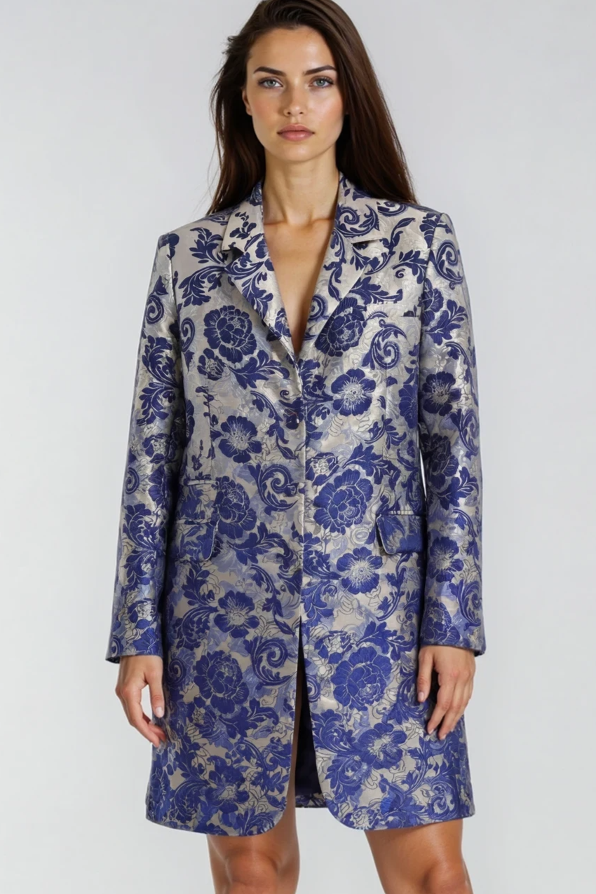 HERZEN'S ANGELEGENHEIT Marino Coat - Multi - Magpie Style