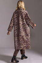 LAUREN VIDAL Pharell Wild Long Leopard Coat - Magpie Style