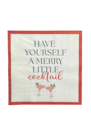 Merry Little Cocktail Napkins