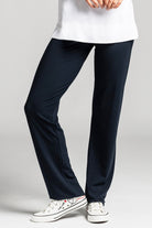 PAULA RYAN Straight Leg Lounge Pant - MicroModal Navy - Paula Ryan