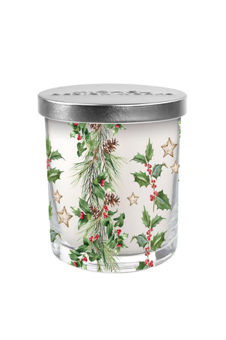 MICHEL DESIGN WORKS Jar Candle - Holiday Garland