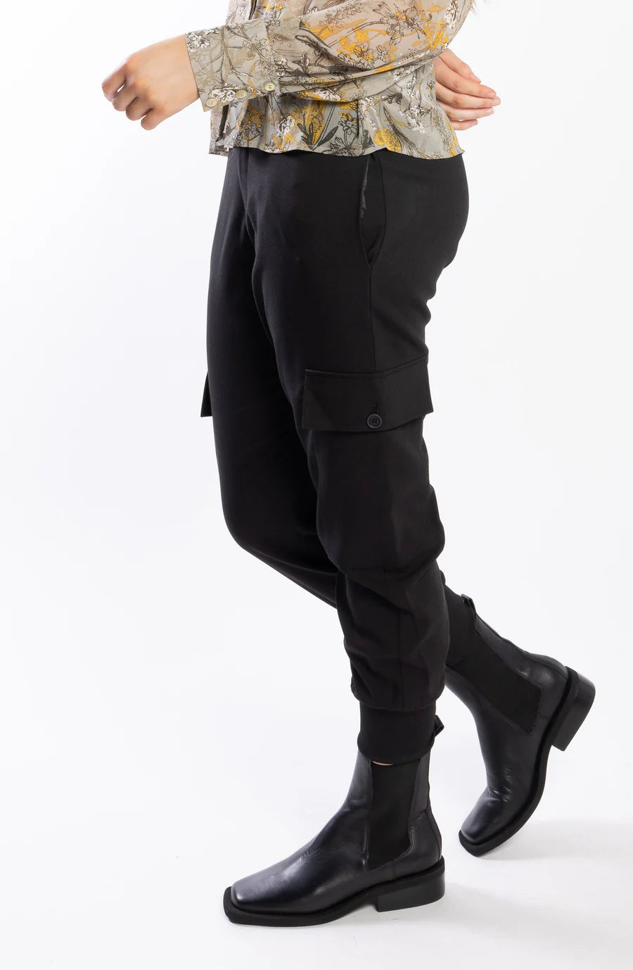 DRAMA THE LABEL Noni Pant - Black - Magpie Style
