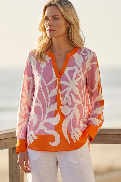 HERZEN'S ANGELEGENHEIT Kurbis Sienna Blouse - Vanilla - Magpie Style