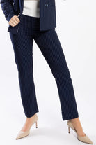 DRAMA THE LABEL Lyon Pant - Night Stripe - Magpie Style