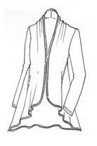 PAULA RYAN ESSENTIALS Easy Fit Panelled Cardigan - Merino - Paula Ryan