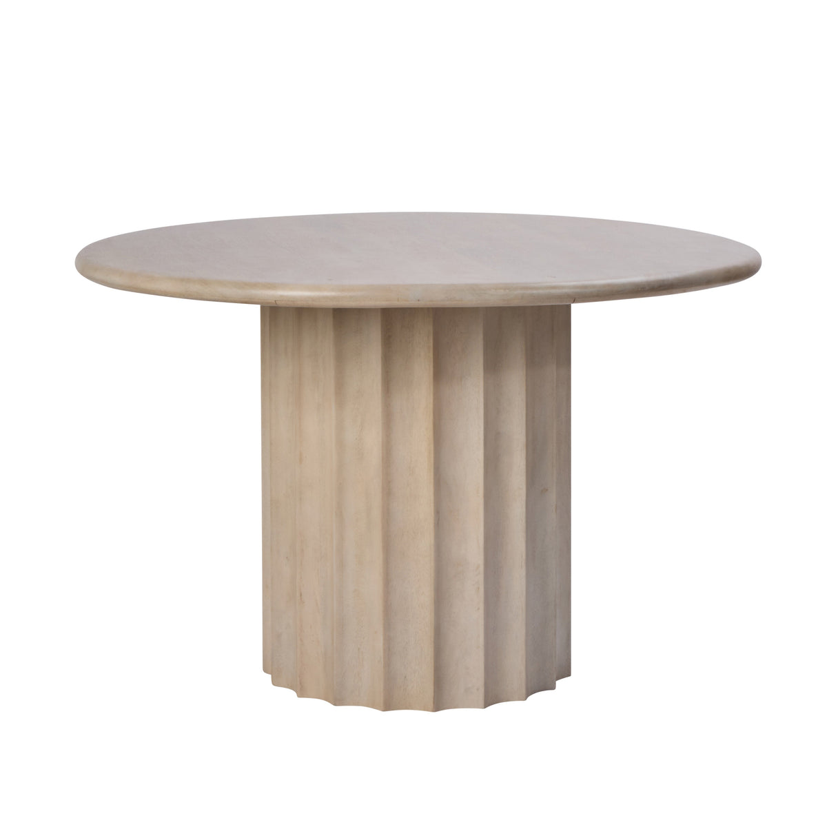 Wyatt Dining Table - White Wash - 1