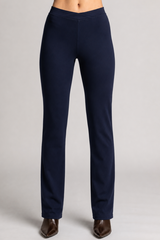 PAULA RYAN Narrow Leg Pant - Navy Roma