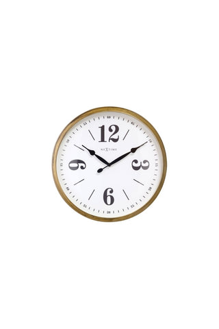 Classic Wall Clock - Gold