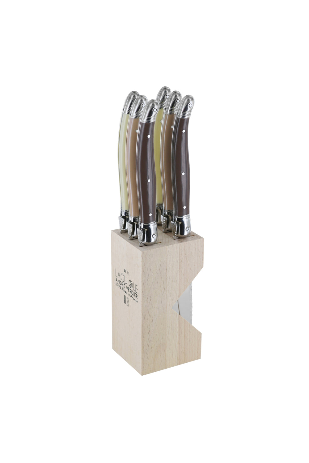 LAGUIOLE Debutant Serrated Knife Set/6 La Terre