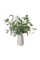 Large Faux Eucalyptus & Gumnut - Magpie Style