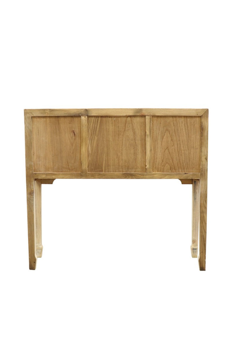 Oriental Console Petite, Natural Finish - Magpie Style