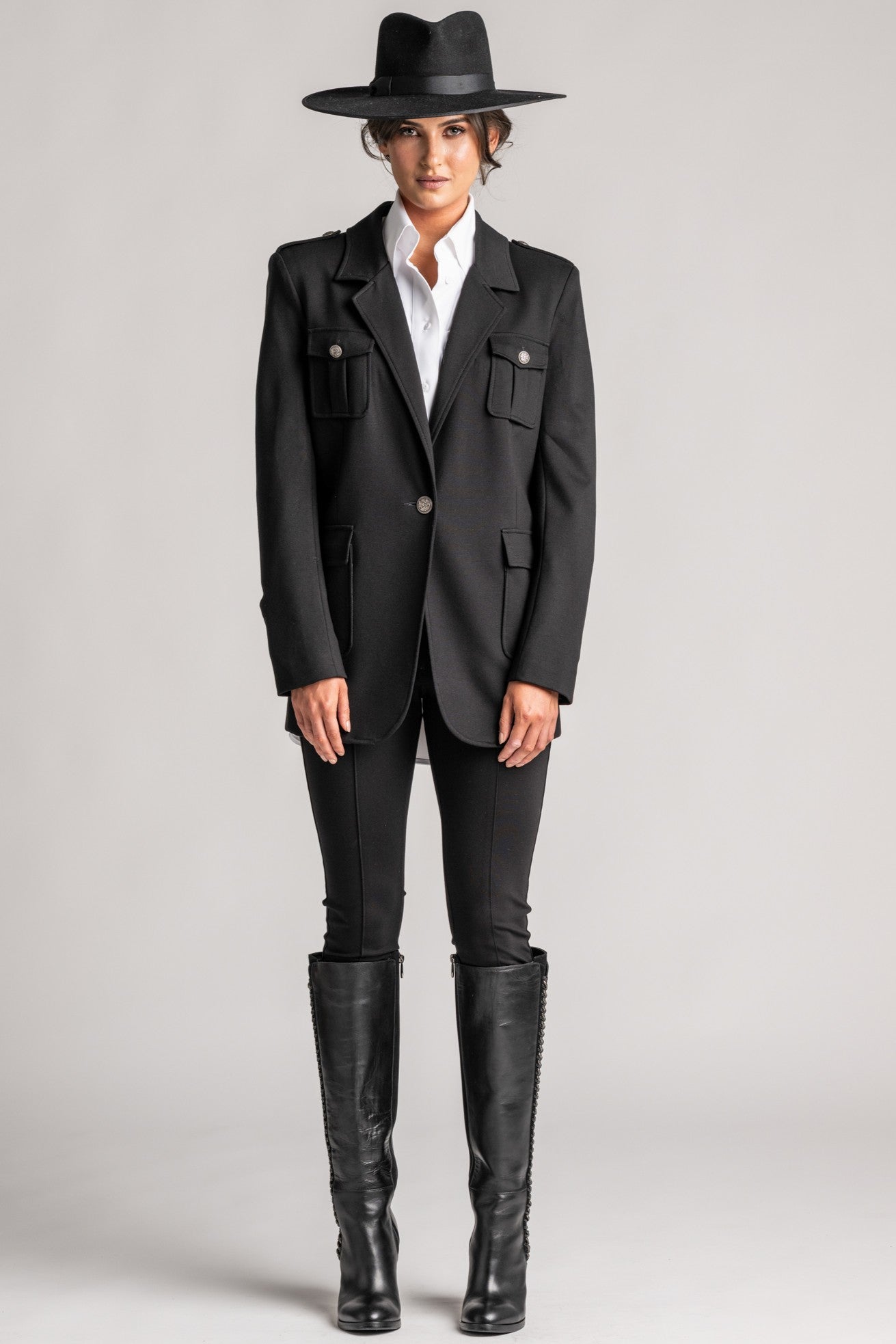 PAULA RYAN Roma Jean Legging Black - Paula Ryan