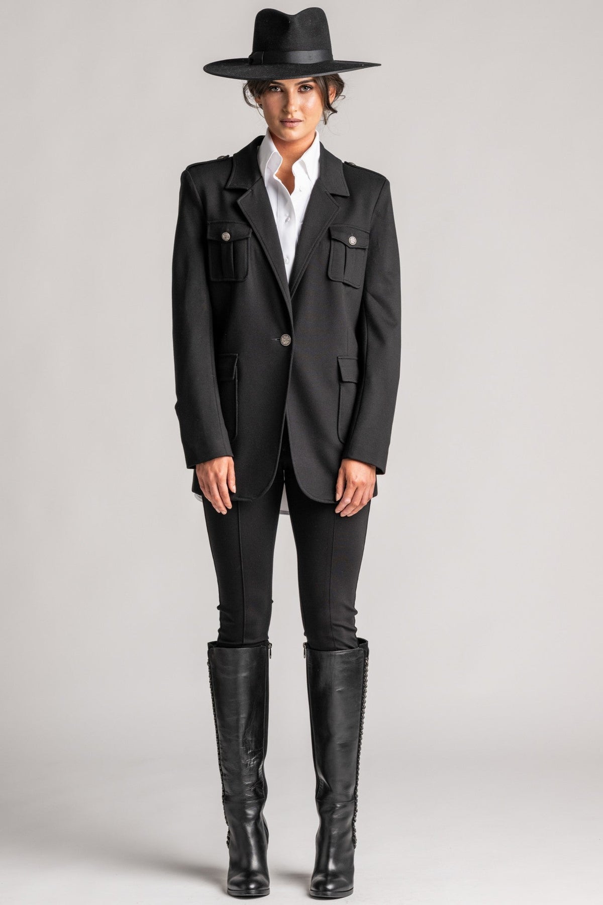PAULA RYAN Roma Jean Legging Black - Paula Ryan