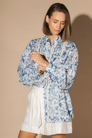 LOUGHLIN Reign Shirt - Blue Water