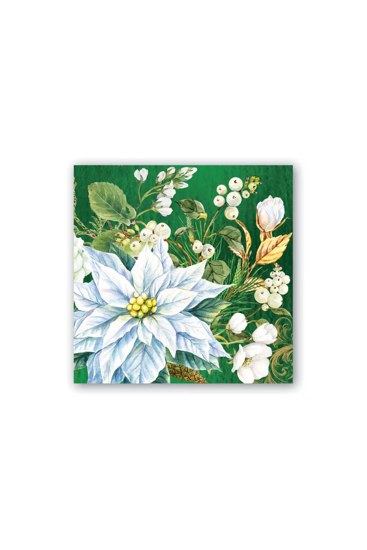 MICHEL DESIGN WORKS Winter Blooms Cocktail Napkins - Magpie Style