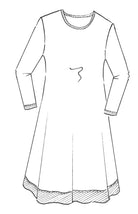 PAULA RYAN Banded Dinner Dress - Ironsand - Paula Ryan