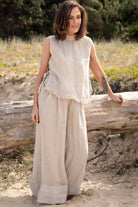 EADIE Arana Pant - Natural - Magpie Style