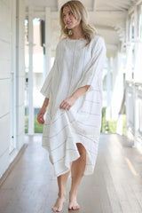 EADIE Carter Malle Dress - Off White