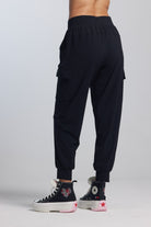 PAULA RYAN Zip detailed cuffed Pant - Black - Paula Ryan