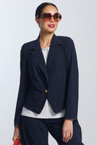 PAULA RYAN Girlfriend Jacket - Navy - Paula Ryan